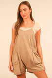 Suni Mineral Washed Comfy Romper