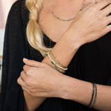Moonstone & Silver Delicate Wrap