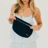Westlyn Suede Woven Bum Bag