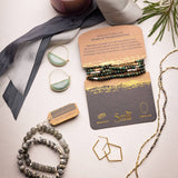Sodalite & Silver Stone Wrap