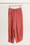 Wide Leg Linen Trousers