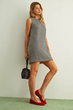 Christie Gingham Tie Back Dress