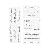 Self Love Temporary Tattoos