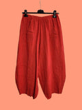 Barrel Linen Pants