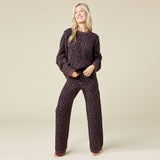 Marshmallow Leopard Print Lounge Set