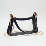Marilyn Clear Satchel w/ Chain Strap