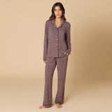Aria Slim Notch Collar PJ Set