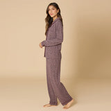 Aria Slim Notch Collar PJ Set