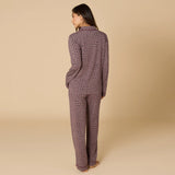 Aria Slim Notch Collar PJ Set