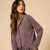 Aria Slim Notch Collar PJ Set