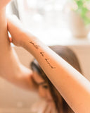 Self Love Temporary Tattoos