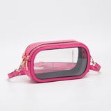Double Zipper Oval Stadium Bag