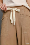 Georgia Drawstring Wide Leg Pants