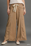 Georgia Drawstring Wide Leg Pants