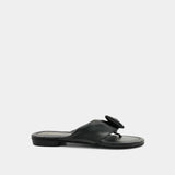 Dharma BLACK Bow Sandals