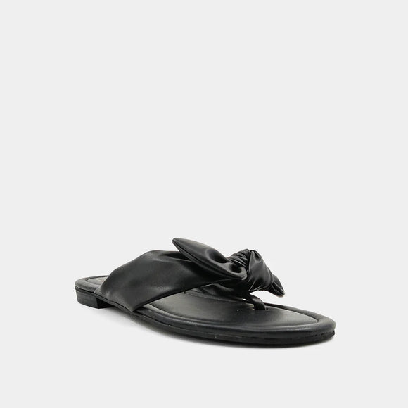 Dharma BLACK Bow Sandals