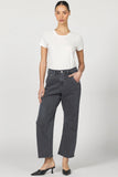 Lasso CHARCOAL HR Cropped Jeans