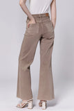 Fiona MINK HR Wide Leg Cutoff Jeans