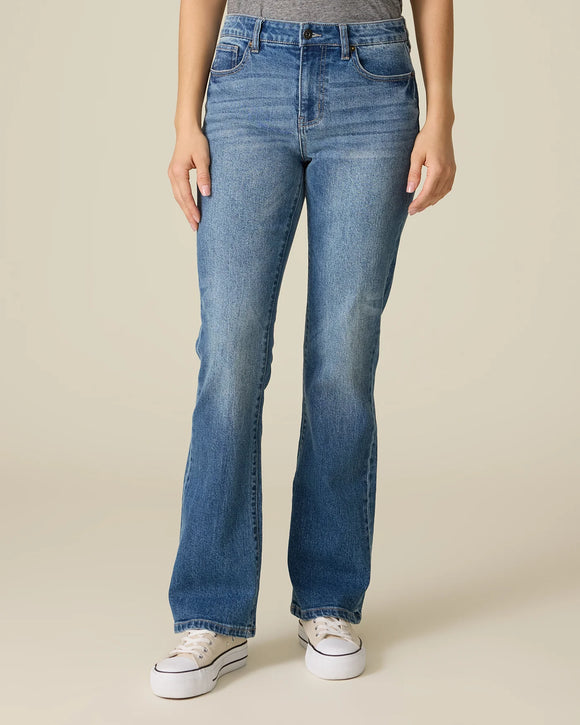 Bella Mid-Rise Bootcut Jeans