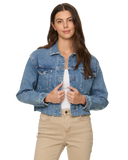 Sidney Cropped Denim Jacket
