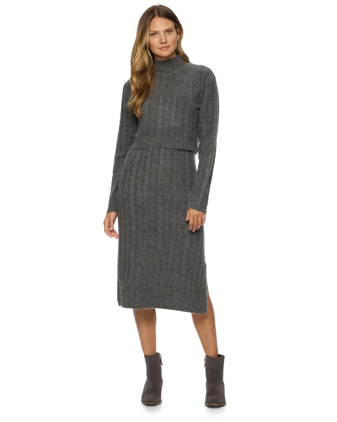 Becca Midi Sweater Dress – Buda's Red Door