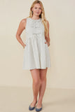 Sutton Bow Detail Striped Dress