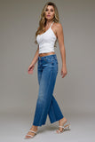 Cropped Classic Straight Jeans
