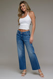 Cropped Classic Straight Jeans