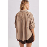 Larissa Oversized Button Down Shirt