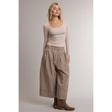 Jane Gingham Wide Leg Pants