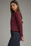Gia Decorative Button Zip Jacket