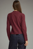 Gia Decorative Button Zip Jacket