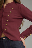 Gia Decorative Button Zip Jacket