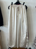 Annie Wide Satin Pants
