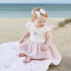 Slogan Snapshirt Tutu Dress