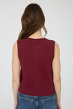 Kit Button Down Sleeveless Cardigan