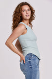 Cora Sleeveless Ribbed Tank