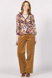 Akira Cascade Print Top