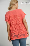 Jordan Floral Lace Back Top