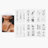 Zodiac: Air Signs Temporary Tattoos