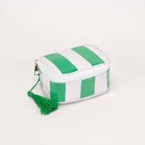 Caroline Stripe Travel Jewelry Case
