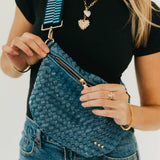 Westlyn Solid Woven Bum Bag