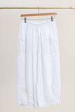 Wide Leg Linen Trousers