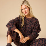Marshmallow Leopard Print Lounge Set