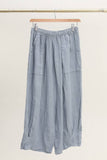 Wide Leg Linen Trousers