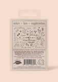 Zodiac: Fire Signs Temporary Tattoos