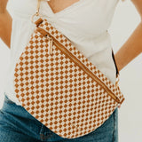 Westlyn Woven Checkered Bum Bag