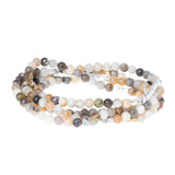 Mexican Onyx & Mixed Metal Stone Wrap