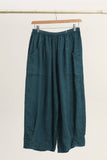 Wide Leg Linen Trousers