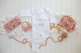Heaven Sent Baby Girl Romper